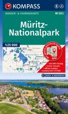 KOMPASS Wanderkarte 853 Müritz-Nationalpark 1:25.000