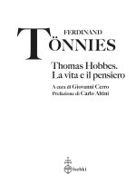 Thomas Hobbes. La vita e il pensiero