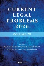 Current Legal Problems 2026