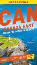 Marco Polo Canada East Pocket Travel Guide | Pull-out Map | Local Knowledge | Covers: Montreal, Toronto, Quebec and more