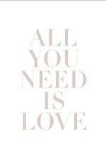 All You Need Is Love