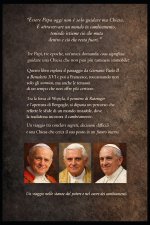 TRE PAPI, UN PASSAGGIO D'EPOCA - Giovanni Paolo II, Benedetto XVI, Francesco