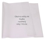Obaly na sešity CONCORDE A4 rozšířené, 110mic, sada 10ks