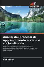 Analisi dei processi di apprendimento sociale e socioculturale