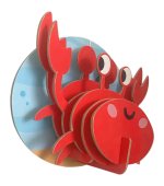 CRABE - MAQUETTE 3D DECO EN CARTON A FAIRE SOI MEME