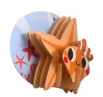 ETOILE DE MER - MAQUETTE 3D DECO EN CARTON A FAIRE SOI MEME