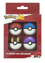 Pokemon 4 3D Radierer