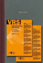 Verkehrsrechts-Sammlung (VRS) Band 150