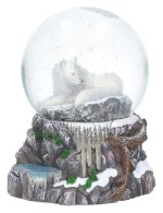 Lisa Parker Snow Globe Guardian of the North 11 cm