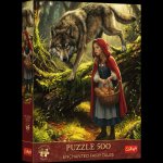 Puzzle 500 Trefl Premium Plus Enchanted Fairy Tales Czerwony Kapturek i Wilk 37632