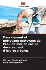 Dessalement et nettoyage nettoyage de l'eau de mer en cas de déversement d'hydrocarbures