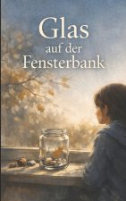 Glas auf der Fensterbank