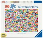 387 Dogs & One Cat 300 PC Large Formatpuzzle