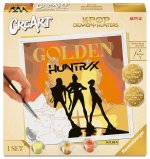 CreArt, Malen nach Zahlen Adults Trend - Special Edition Golden KPop Demon Hunters