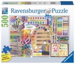 The Artist's Palette 500 PC Large Format Puzzle