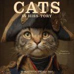 Cats in Hiss-Tory 12 X 12 Wall Calendar
