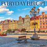 Everyday Europe 12 X 12 Wall Calendar