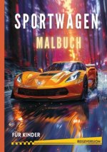 Sportwagen Malbuch für Kinder | Praktisches A5-Format | Reiseversion