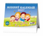 Rodinný kalendář 2027 - stolní kalendář