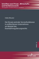 Der Einsatz zentraler Servicefunktionen in entflochtenen Unternehmen am Beispiel des Eisenbahnregulierungsrechts
