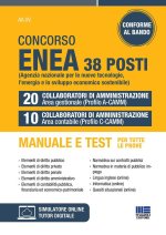 Concorso Enea 38 posti. 20 collaboratori di amministrazione area gestionale (Profilo A-CAMM). 10 collaboratori di amministrazione area contabile (Prof
