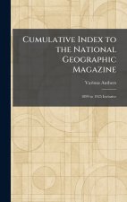 Cumulative Index to the National Geographic Magazine