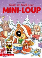 Mini-Loup drôle de Noël avec figurine