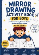 Mirror Drawing Activity Book for Boys