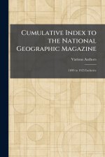 Cumulative Index to the National Geographic Magazine