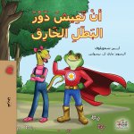 Being a Superhero (Arabic Children's Book)