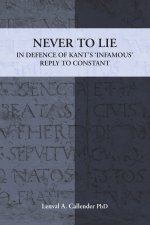 Never to Lie