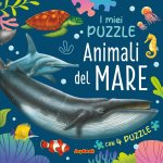 Animali del mare. Libro puzzle