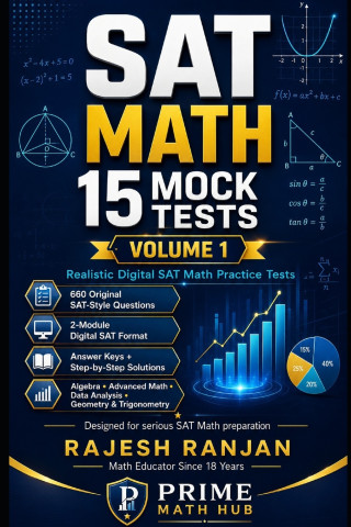 SAT Math 15 Mock Tests