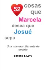 52 Cosas Que Marcela Desea Que Josué Sepa