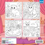 Meow Moments Bold and Easy Coloring Book