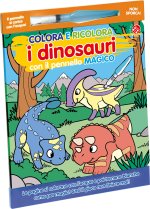 Colora e ricolora i dinosauri