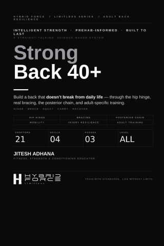 Strong Back 40+