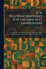 Zum Weltsprachenproblem in England Im 17. Jahrhundert