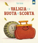 valigia e la ruota di scorta