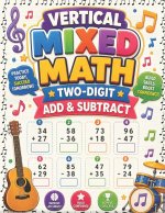 Vertical Mixed Math Two‑Digit Add & Subtract