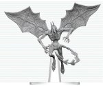 Dungeons & Dragons Nolzur's Marvelous Miniatures Unpainted Miniature Nightgaunt 17 cm