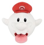 Super Mario Plush Figure Boo Mario 21 cm