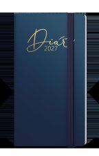 Týdenní diář 2027 Jakub Luxi kapesní modrá