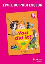 You did it! - Anglais 5e - 2026 - Livre du professeur