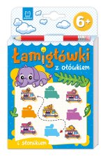 Łamigłówki z ołówkiem i słonikiem. Od 6 lat. Łamigłówki z ołówkiem