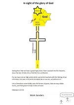 In sight of the glory of God