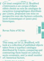 Faire – Regarder le graphisme n° 30 bis