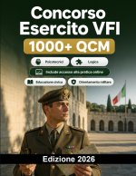 Concorso Esercito VFI 2026