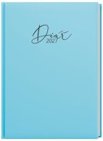 Týdenní diář 2027 Prokop Pastel B6 modrá