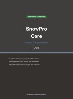 Snowflake SnowPro Core COF-C03 Study Guide 2026